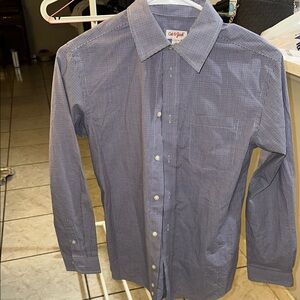 Blue Checkered Men's Shirt